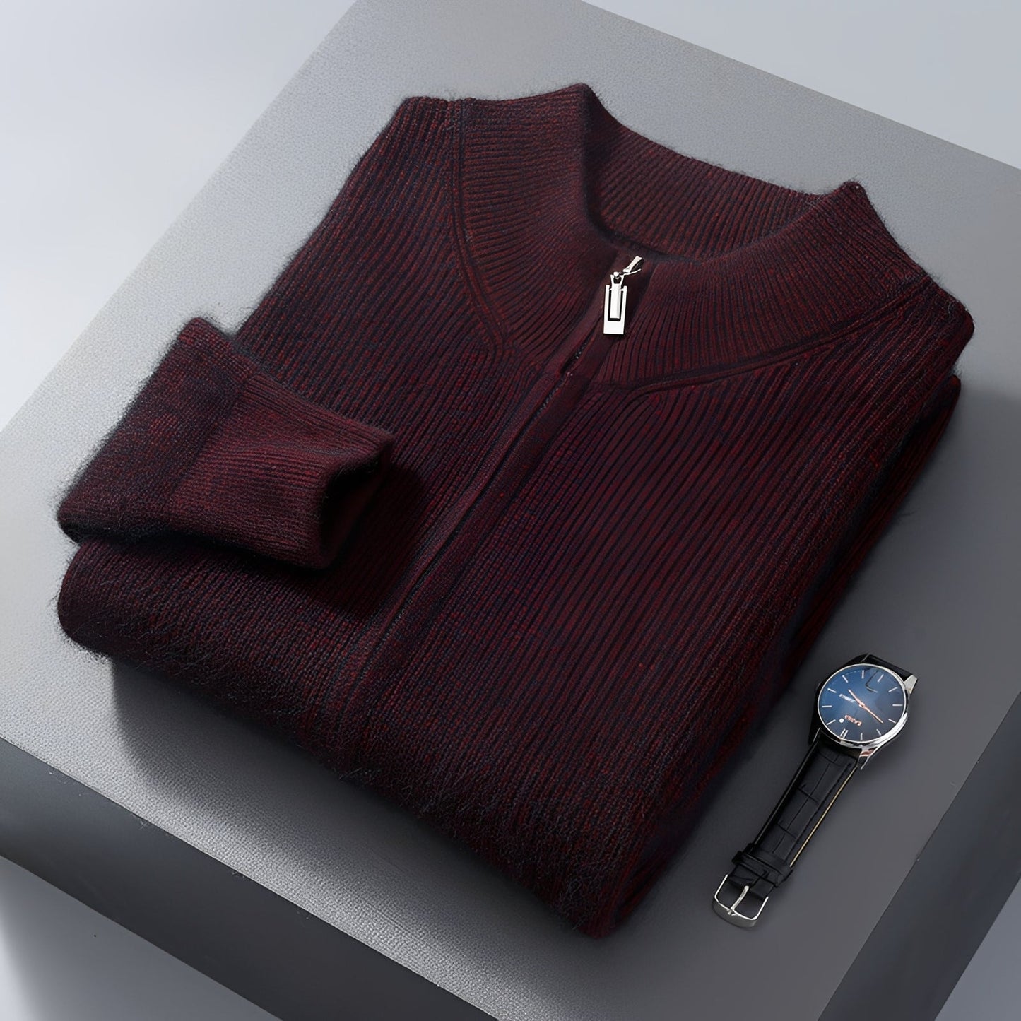 Dewey - Stylowy kaszmirowy sweterek dla mężczyzn