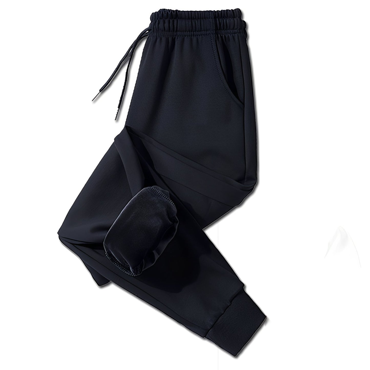 Theo - Swobodne, termiczne spodnie proste dla mężczyzn