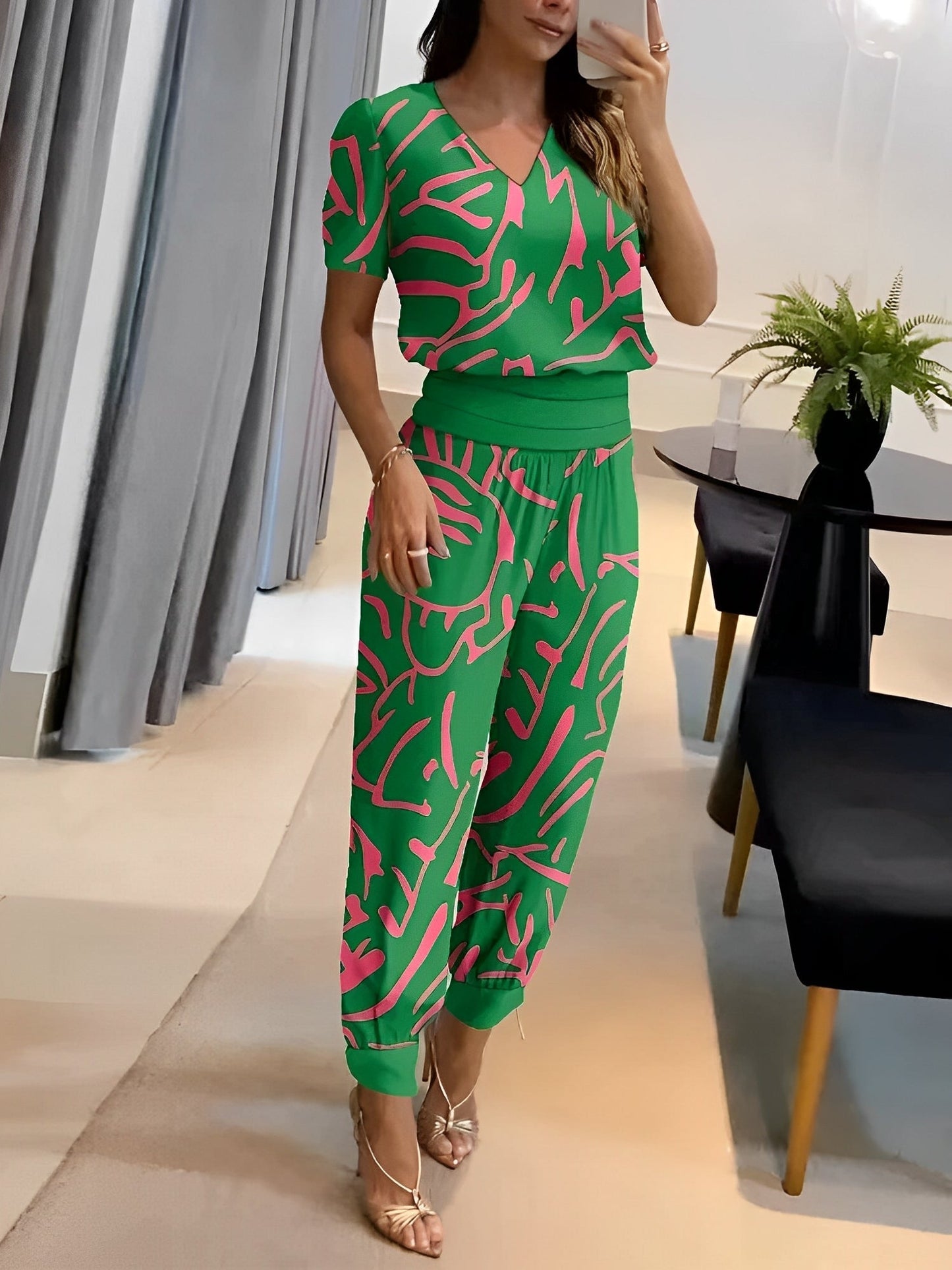 Monna - Luźny i elegancki zestaw dla kobiet