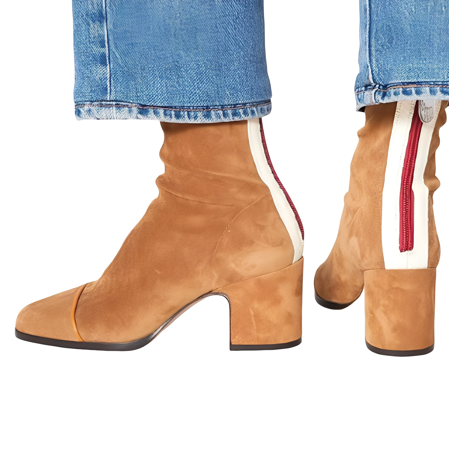 Juliana - Stylowe botki z obcasem dla kobiet