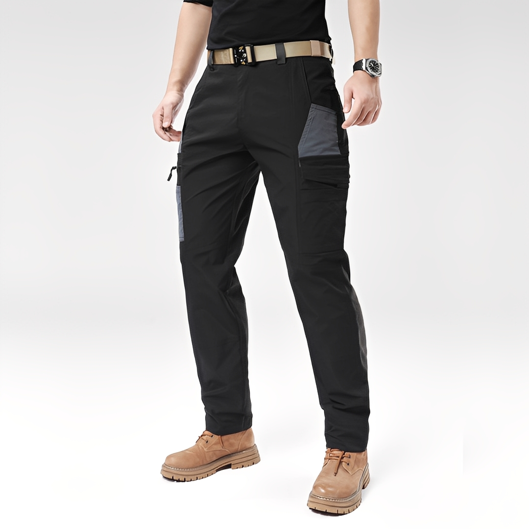 Aljie – Spodnie codzienne z wieloma kieszeniami dla mężczyzn