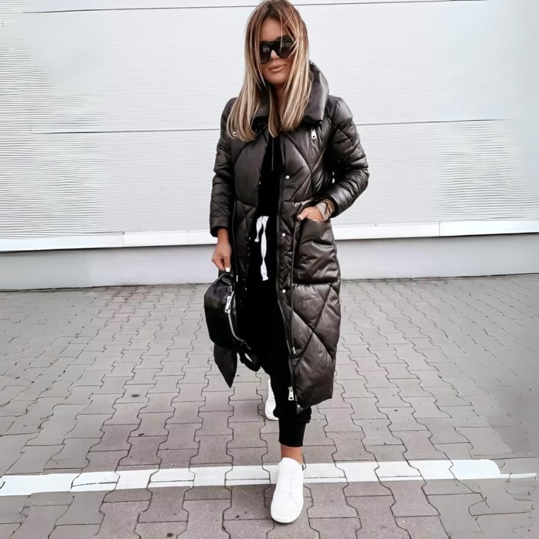 Charlotte - Ciepła długa kurtka