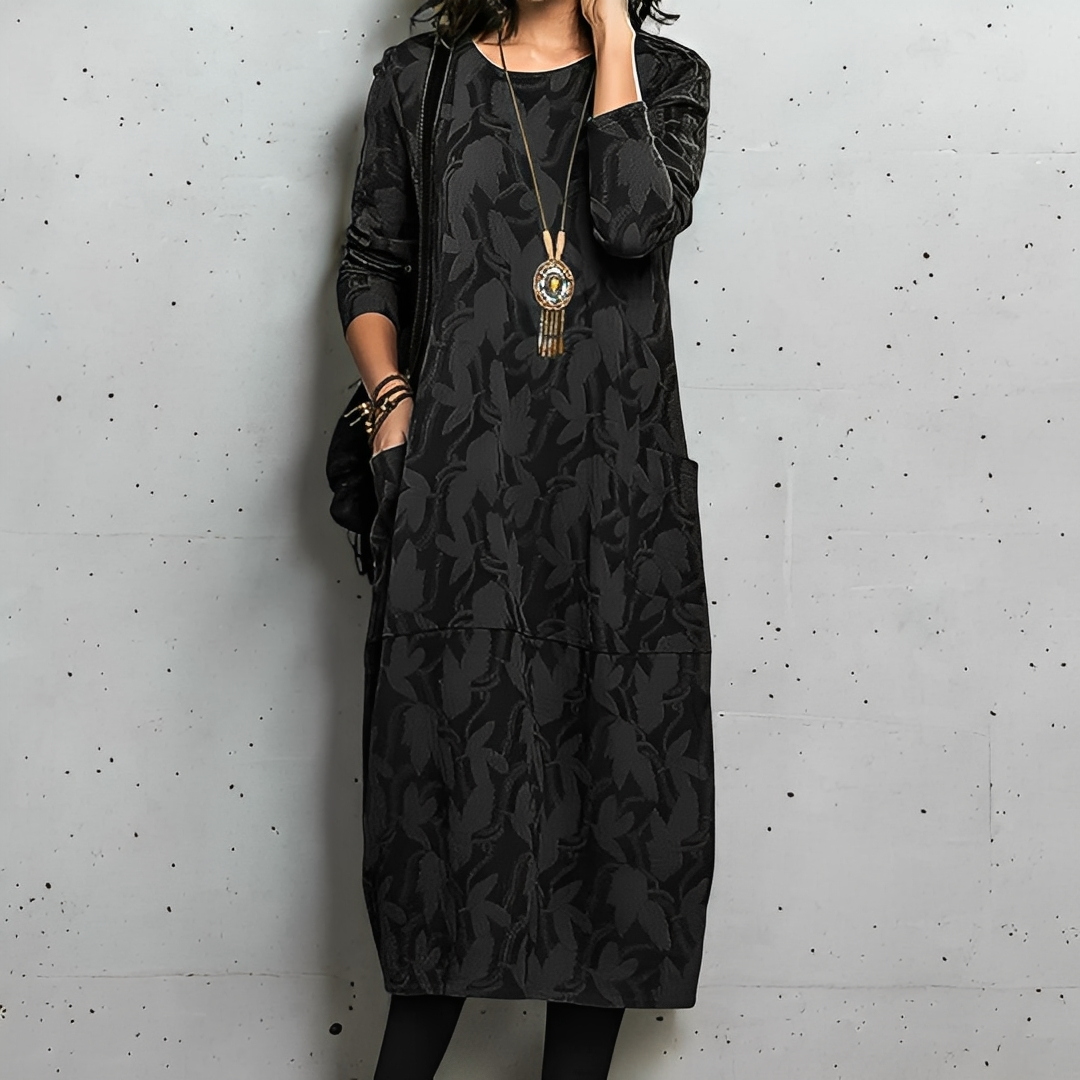 Abdelaine - Sukienka zimowa elegancka dla kobiet