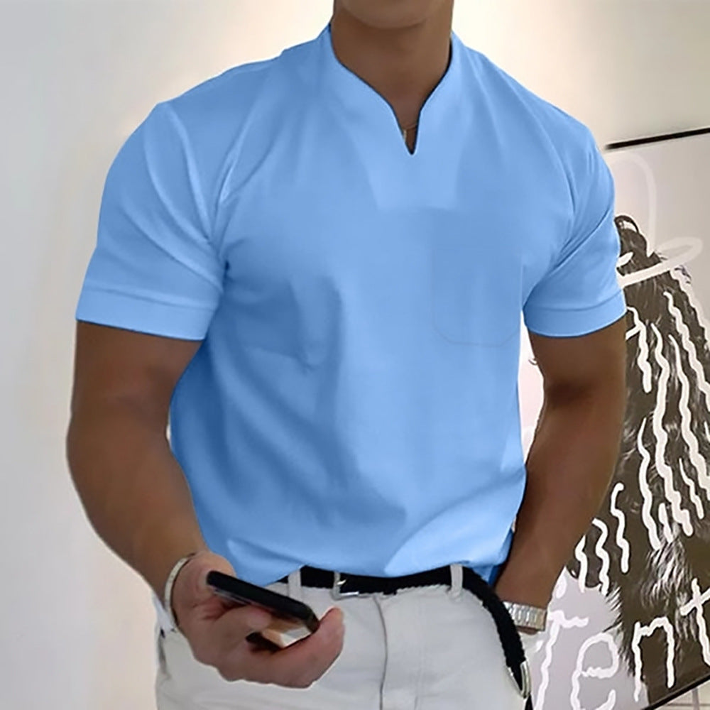 Jason - Męski t-shirt fitness dla dużych mężczyzn