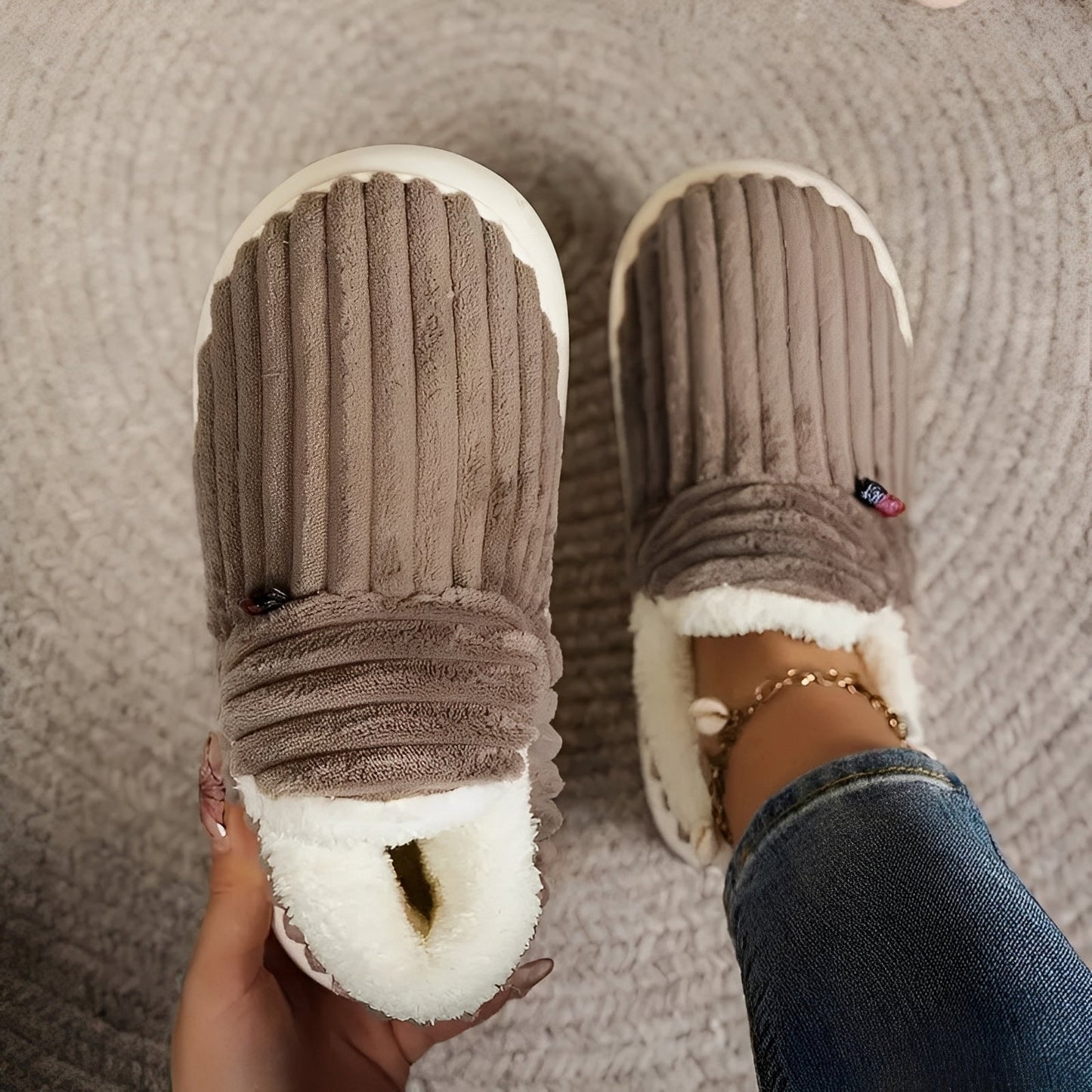 Angèle - Buty miękkie i ciepłe dla kobiet