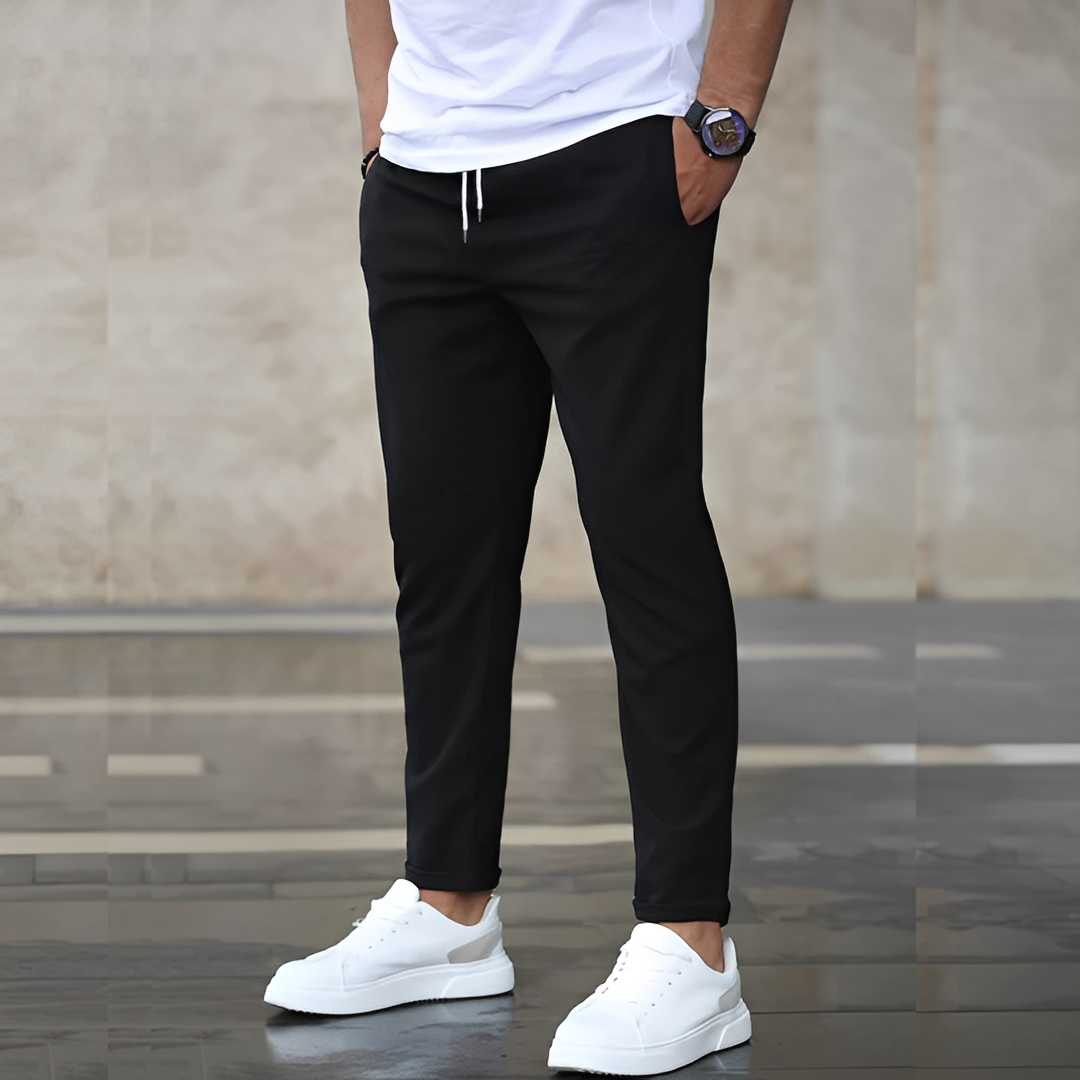 Aljure - Spodnie dopasowane komfortowe dla mężczyzn