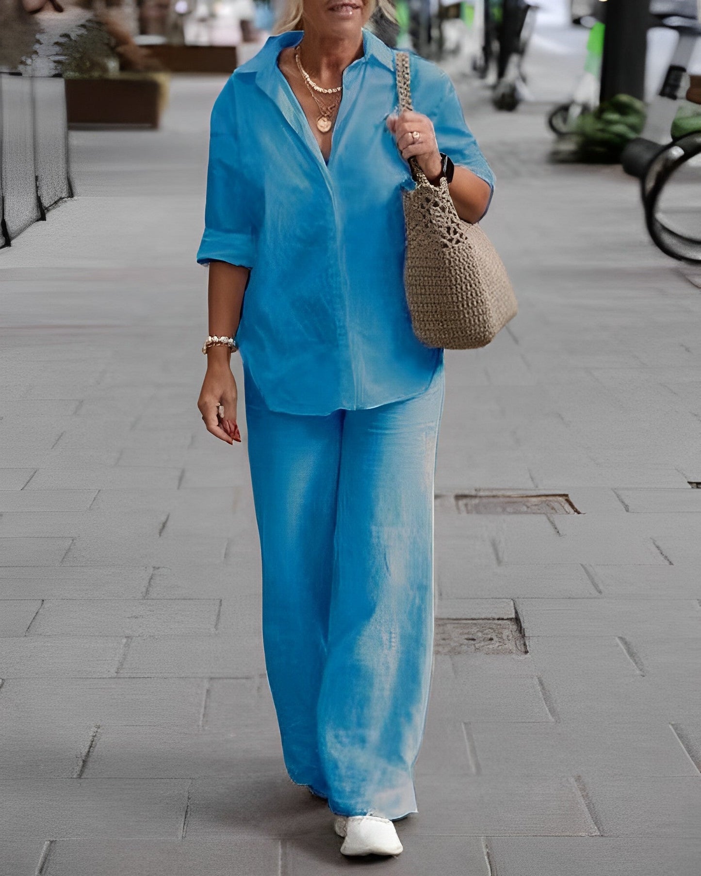 Beth - Comodo zestaw lnianej torby z Donna Con