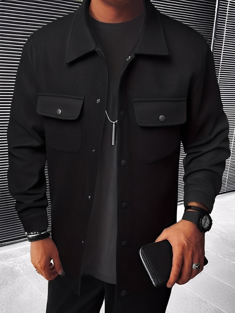 Clinton - Nowoczesna marynarka z kieszeniami dla mężczyzn