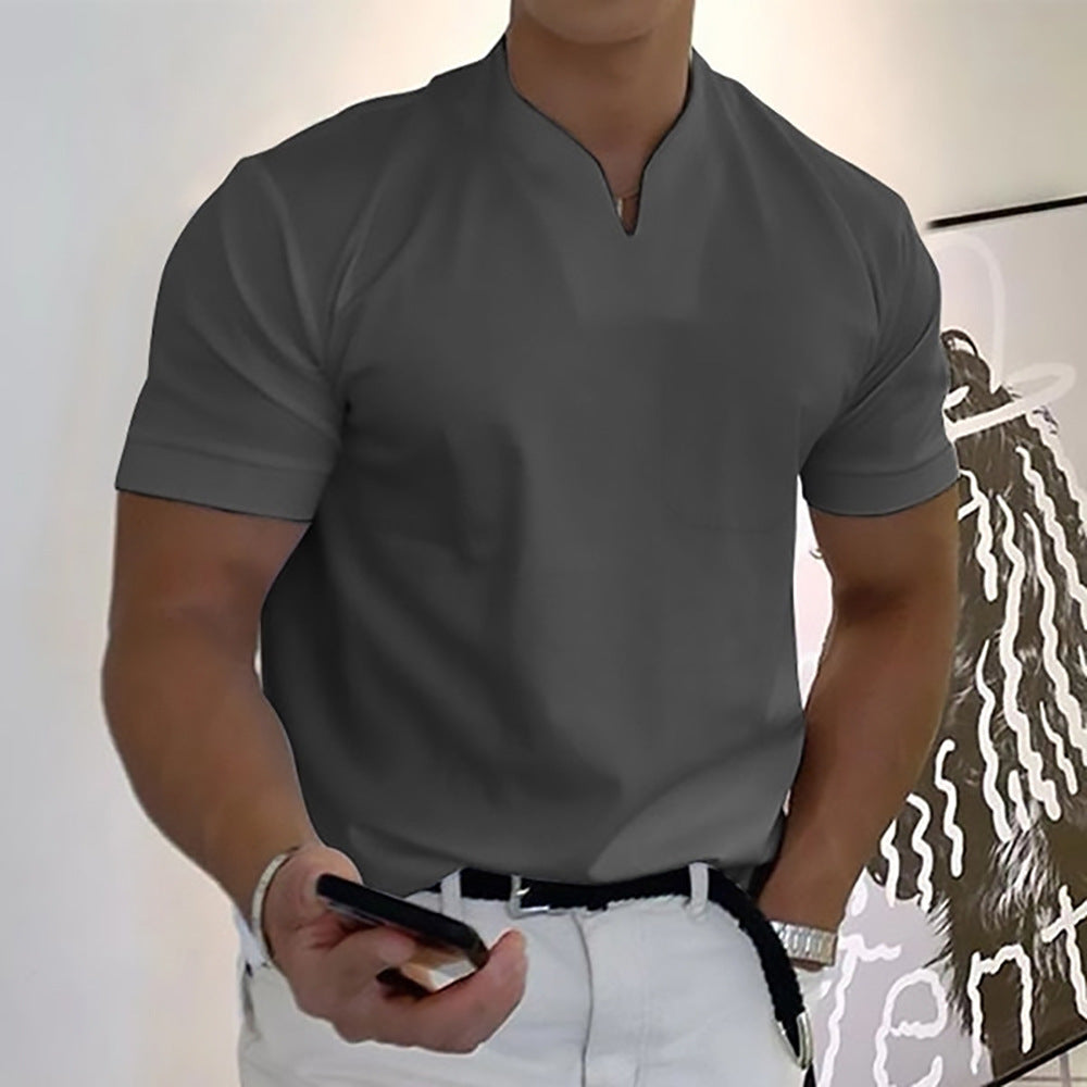 Jason - Męski t-shirt fitness dla dużych mężczyzn