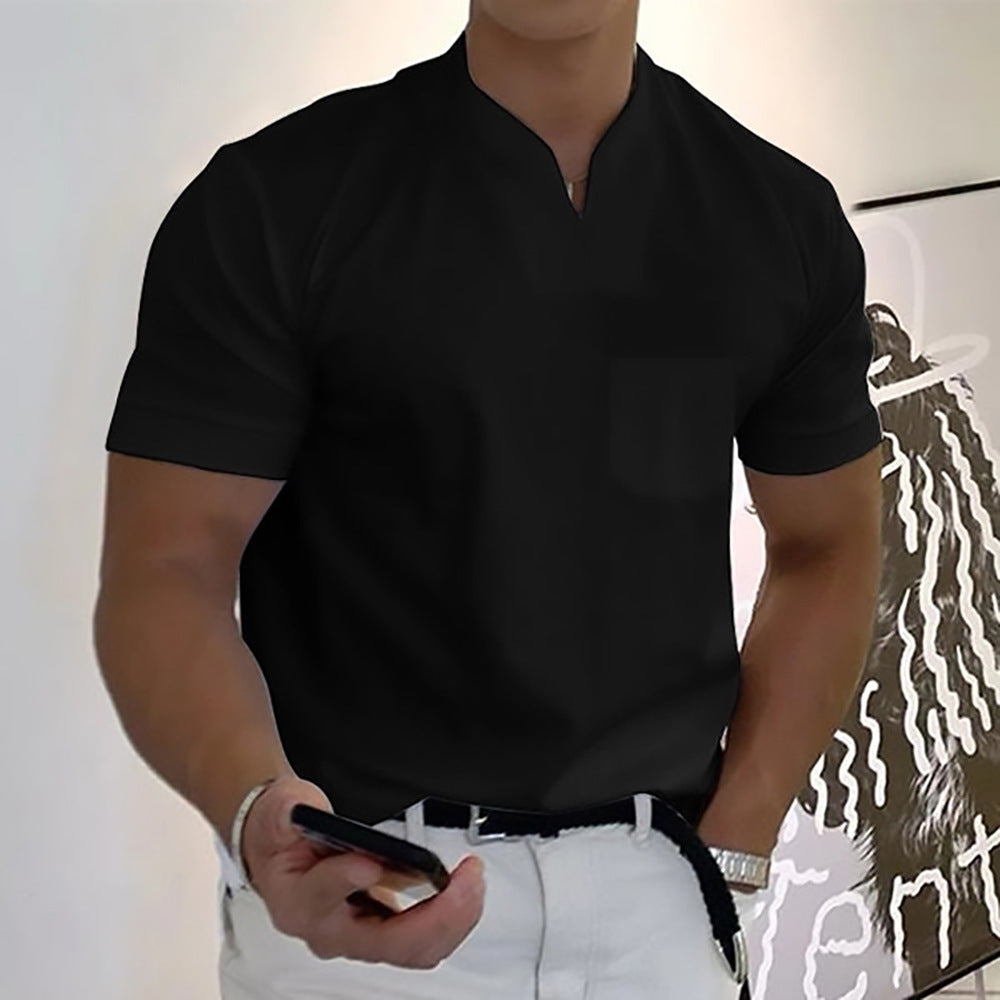 Jason - Męski t-shirt fitness dla dużych mężczyzn