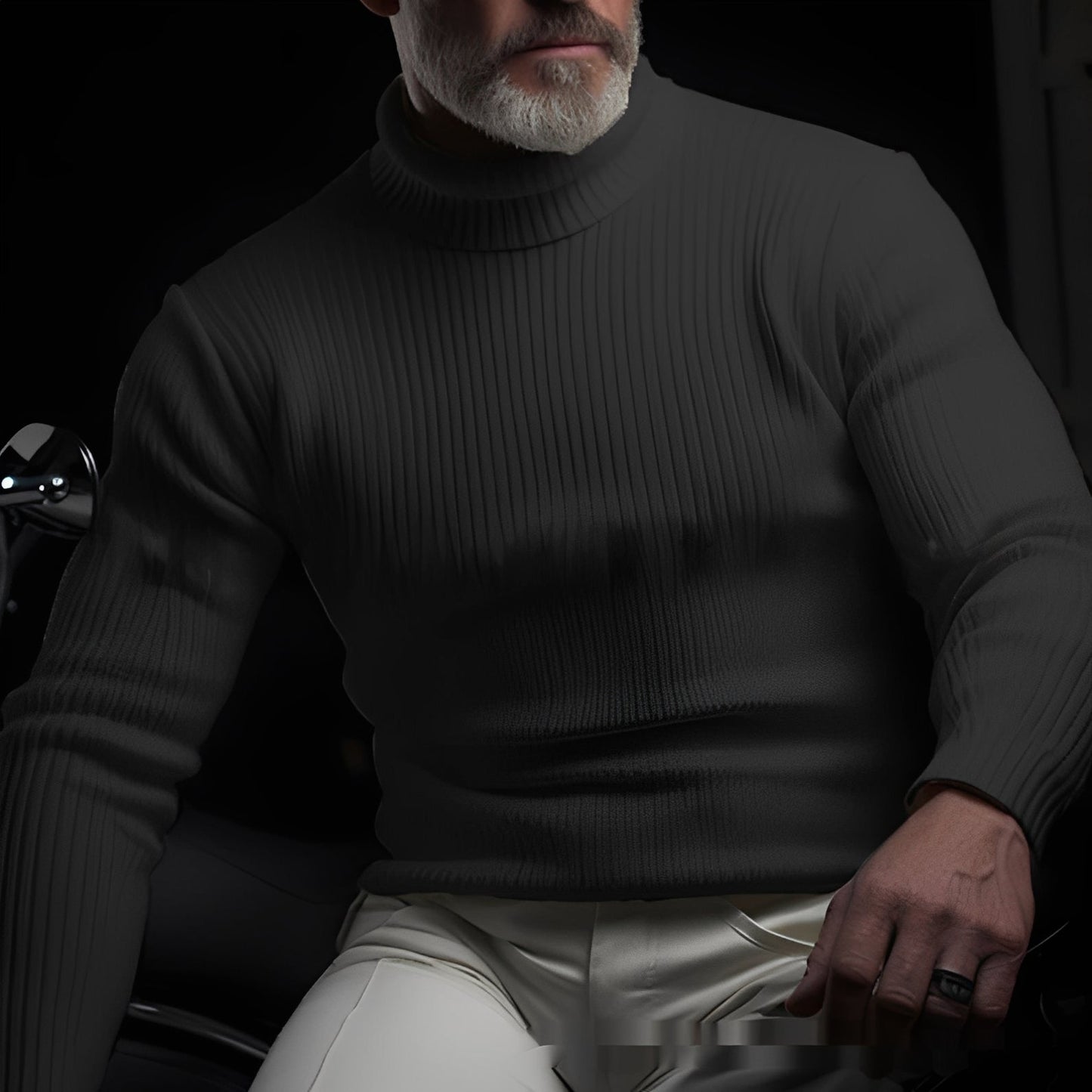 Richard - Elegancki, miękki golf dla mężczyzn