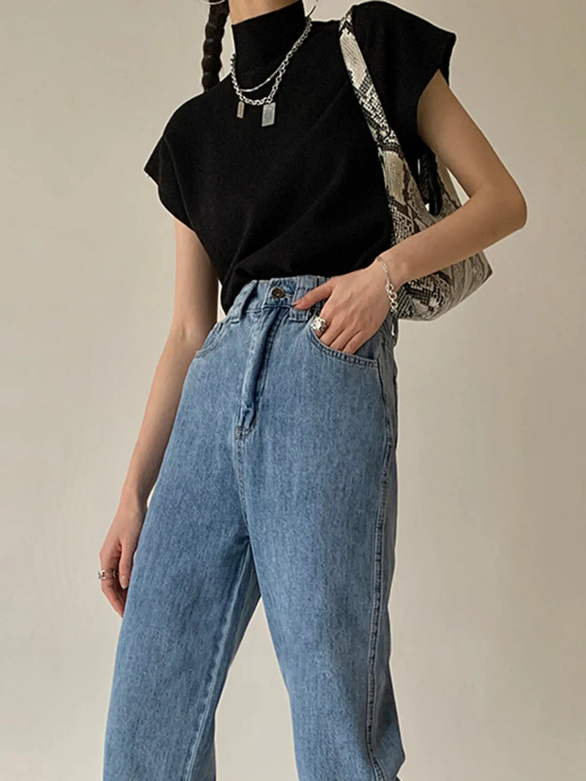 Marika - Eleganckie top sin mangi