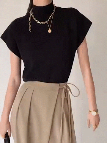 Marika - Eleganckie top sin mangi