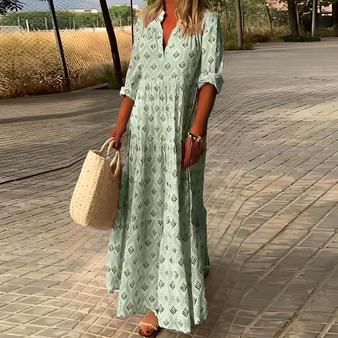 Octavia - Sukienka boho w stylu vintage dla kobiet