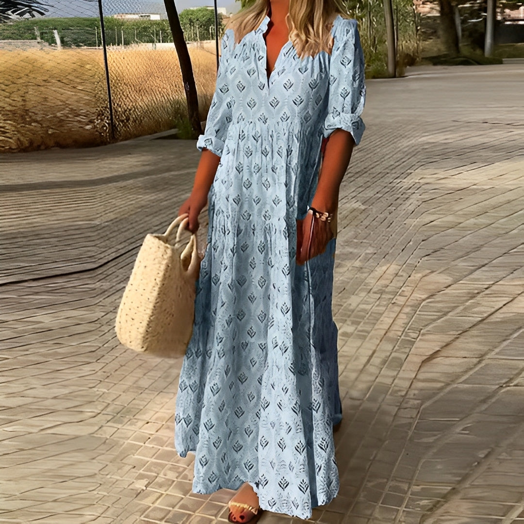 Octavia - Sukienka boho w stylu vintage dla kobiet