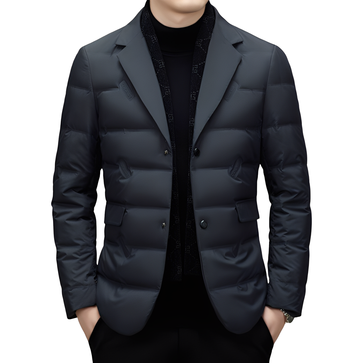 Andrew - Elegancka, ciepła kurtka puchowa dla mężczyzn