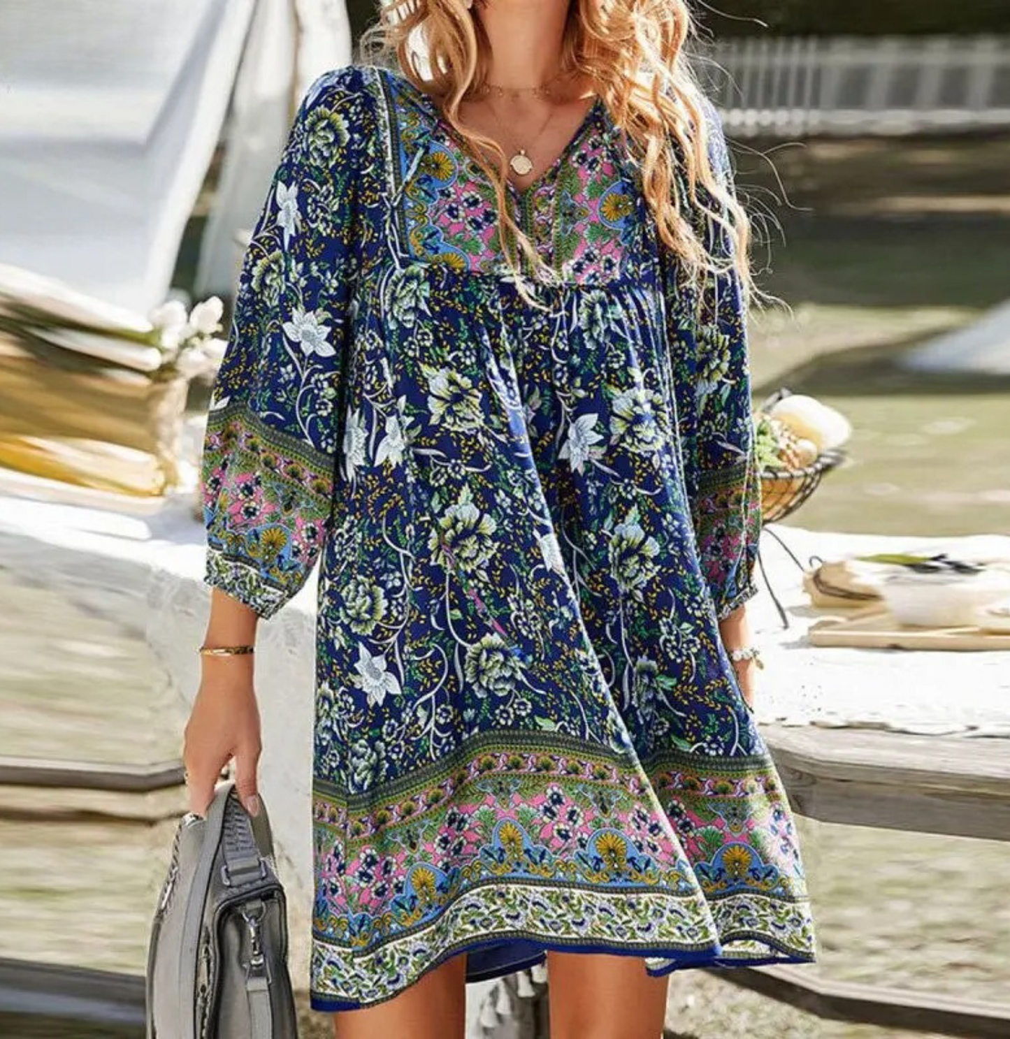 Renia - Sukienka w stylu boho