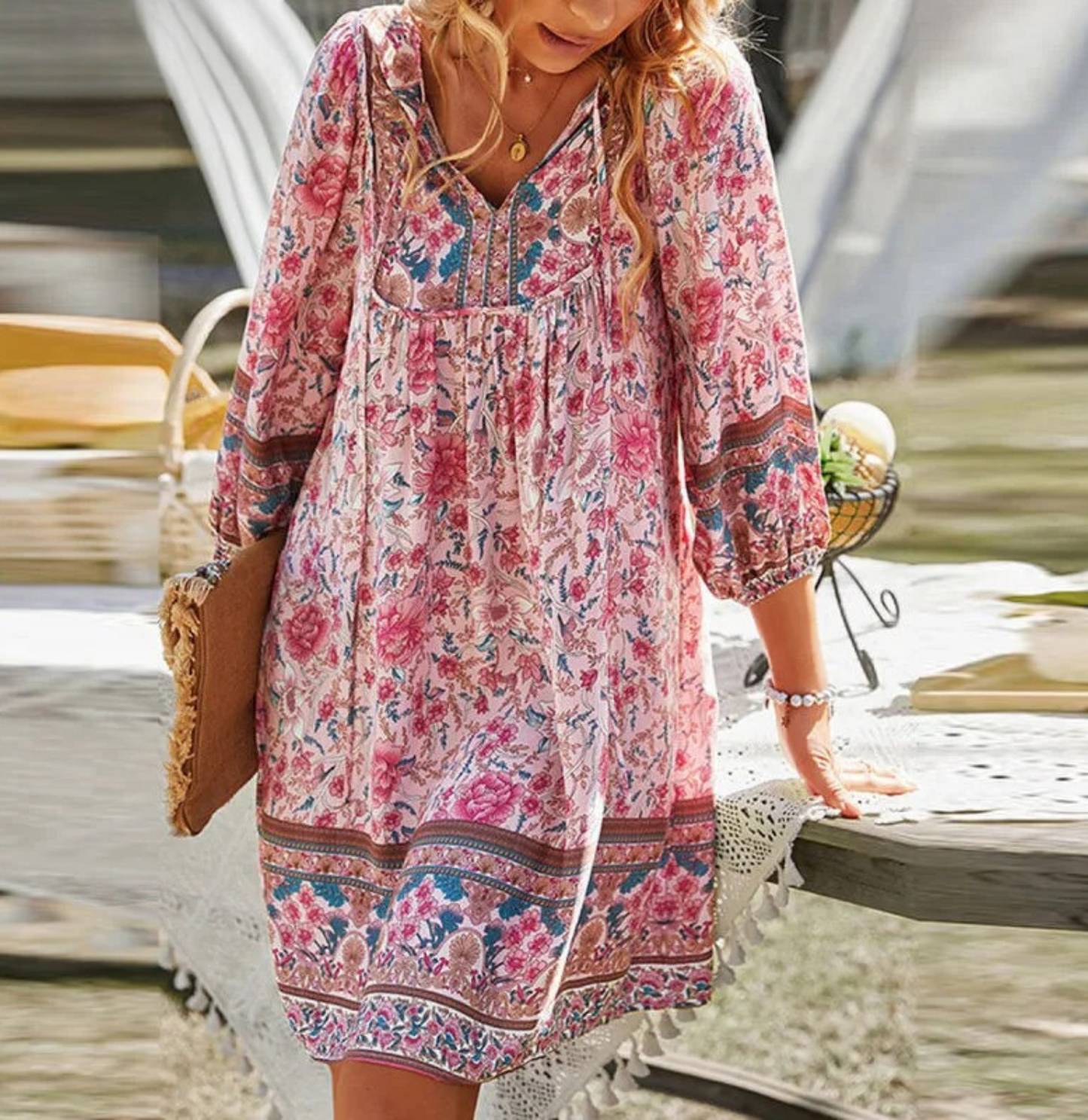 Renia - Sukienka w stylu boho