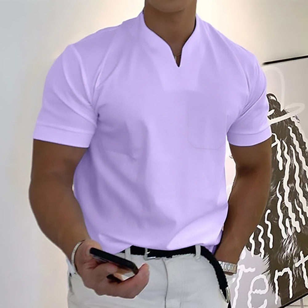 Jason - Męski t-shirt fitness dla dużych mężczyzn