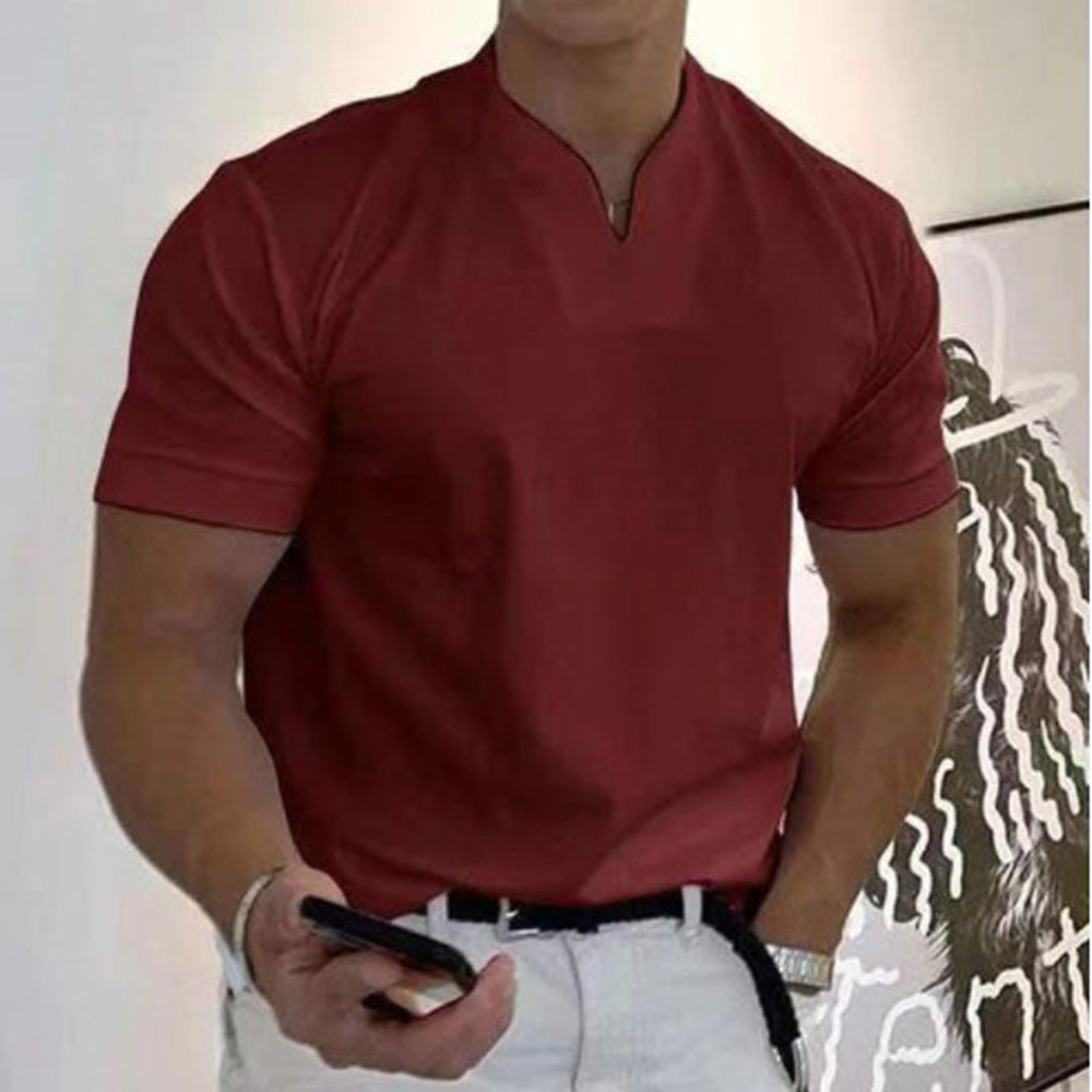 Jason - Męski t-shirt fitness dla dużych mężczyzn