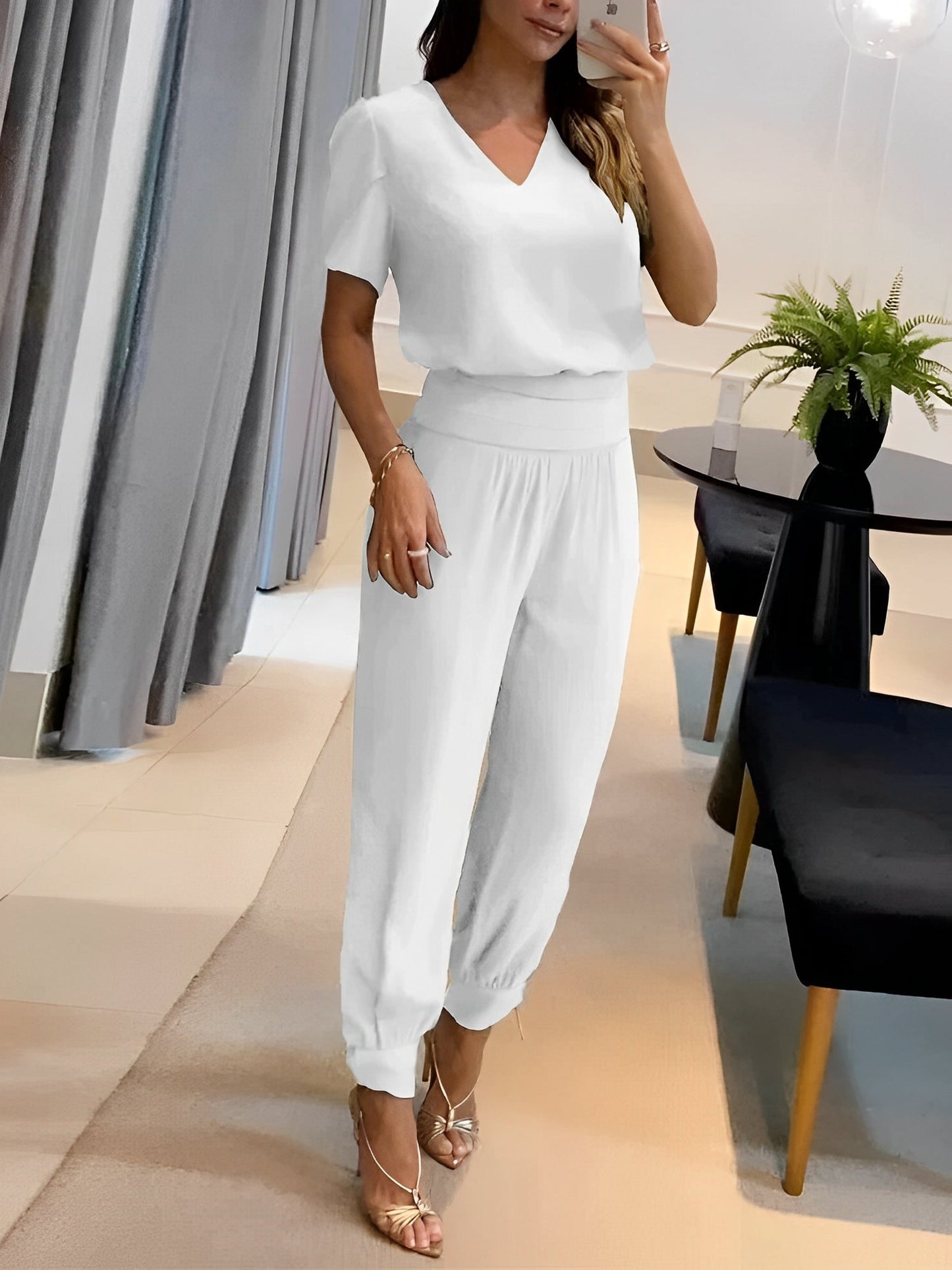 Monna - Luźny i elegancki zestaw dla kobiet