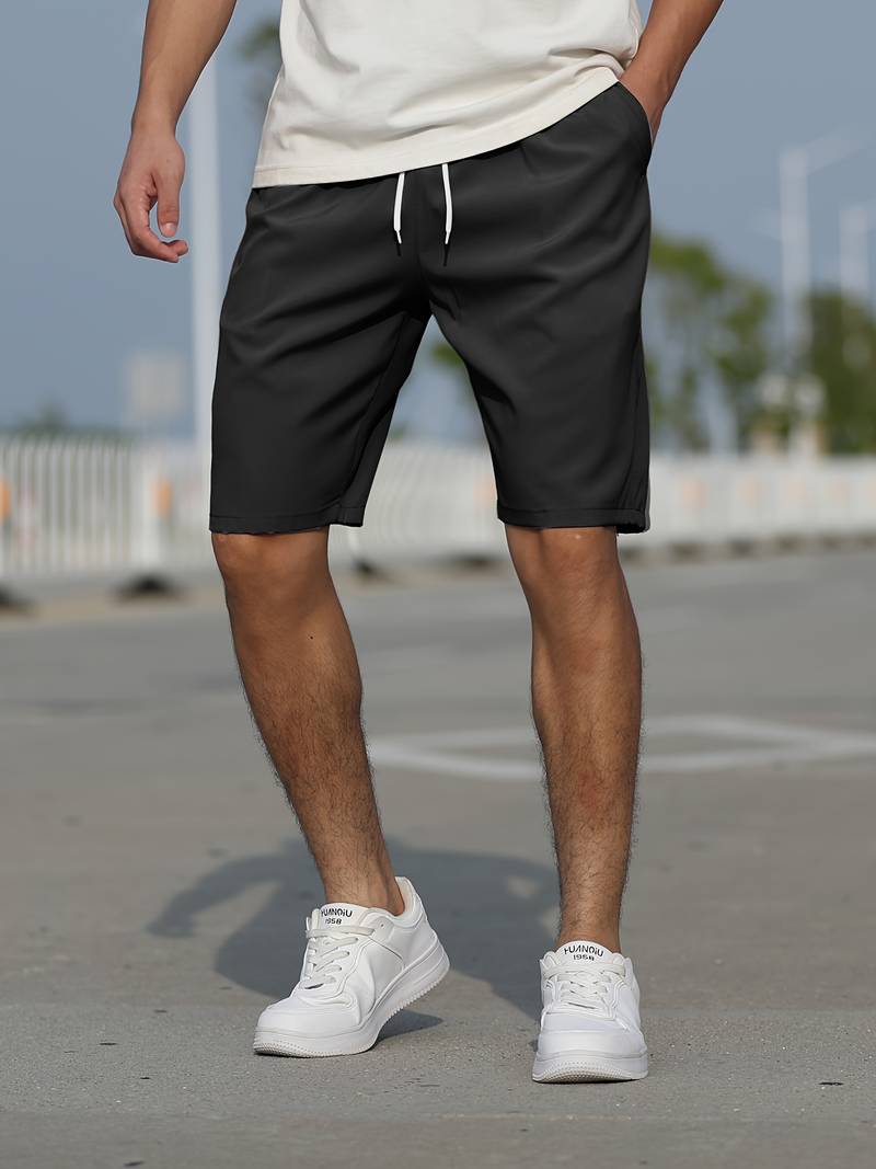Conor - Luźne szorty plażowe z sznurkiem dla mężczyzn