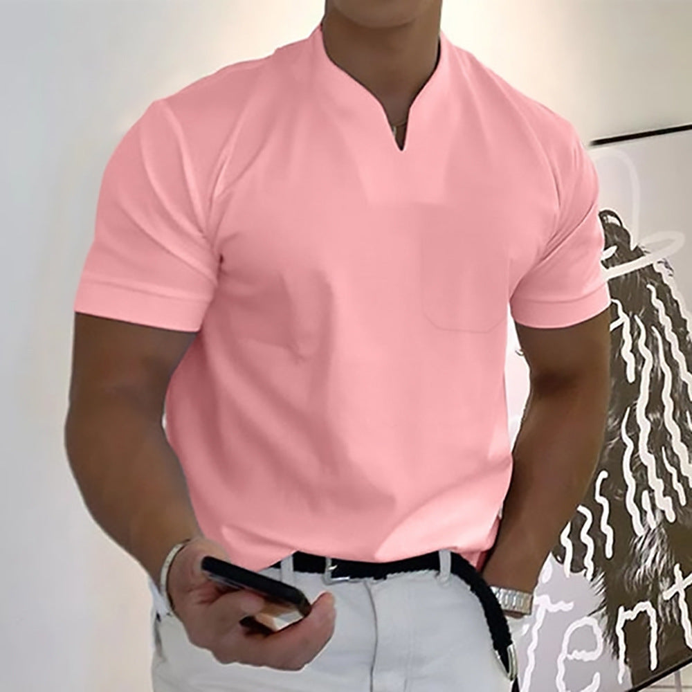 Jason - Męski t-shirt fitness dla dużych mężczyzn