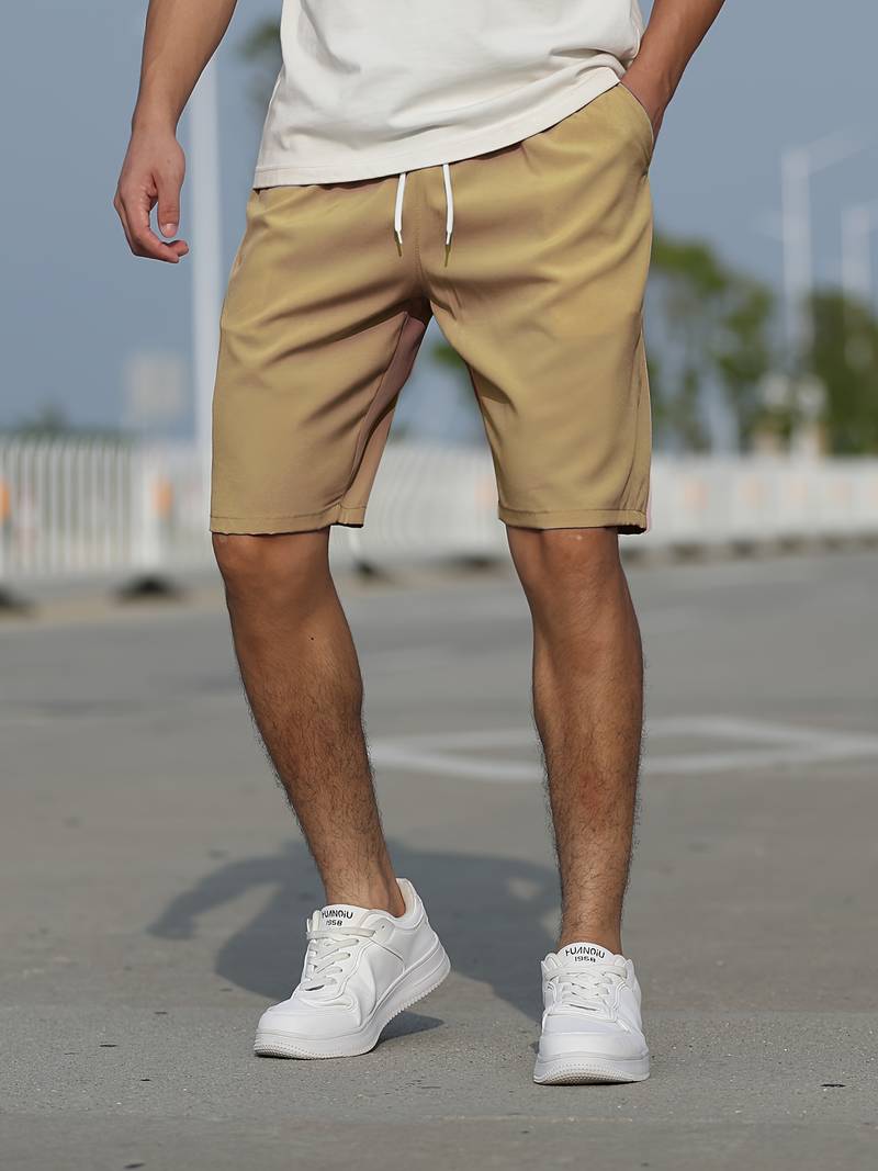 Conor - Luźne szorty plażowe z sznurkiem dla mężczyzn