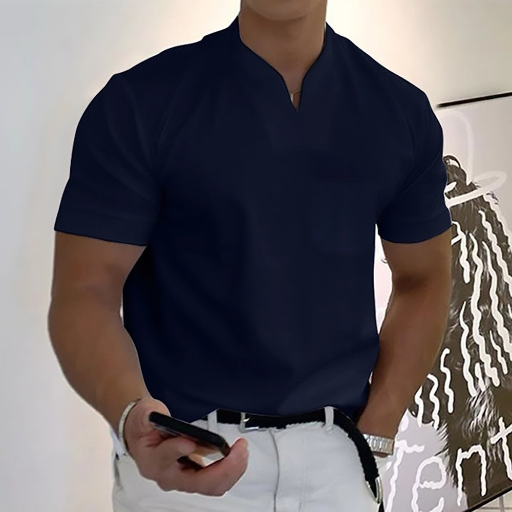 Jason - Męski t-shirt fitness dla dużych mężczyzn