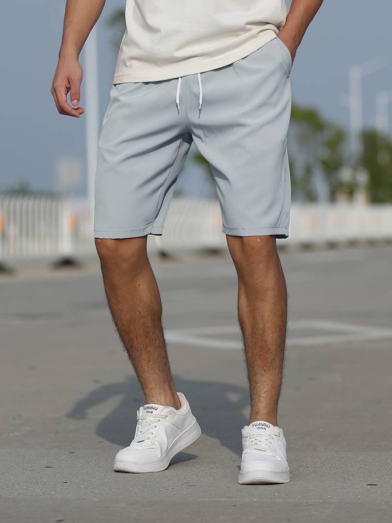 Conor - Luźne szorty plażowe z sznurkiem dla mężczyzn
