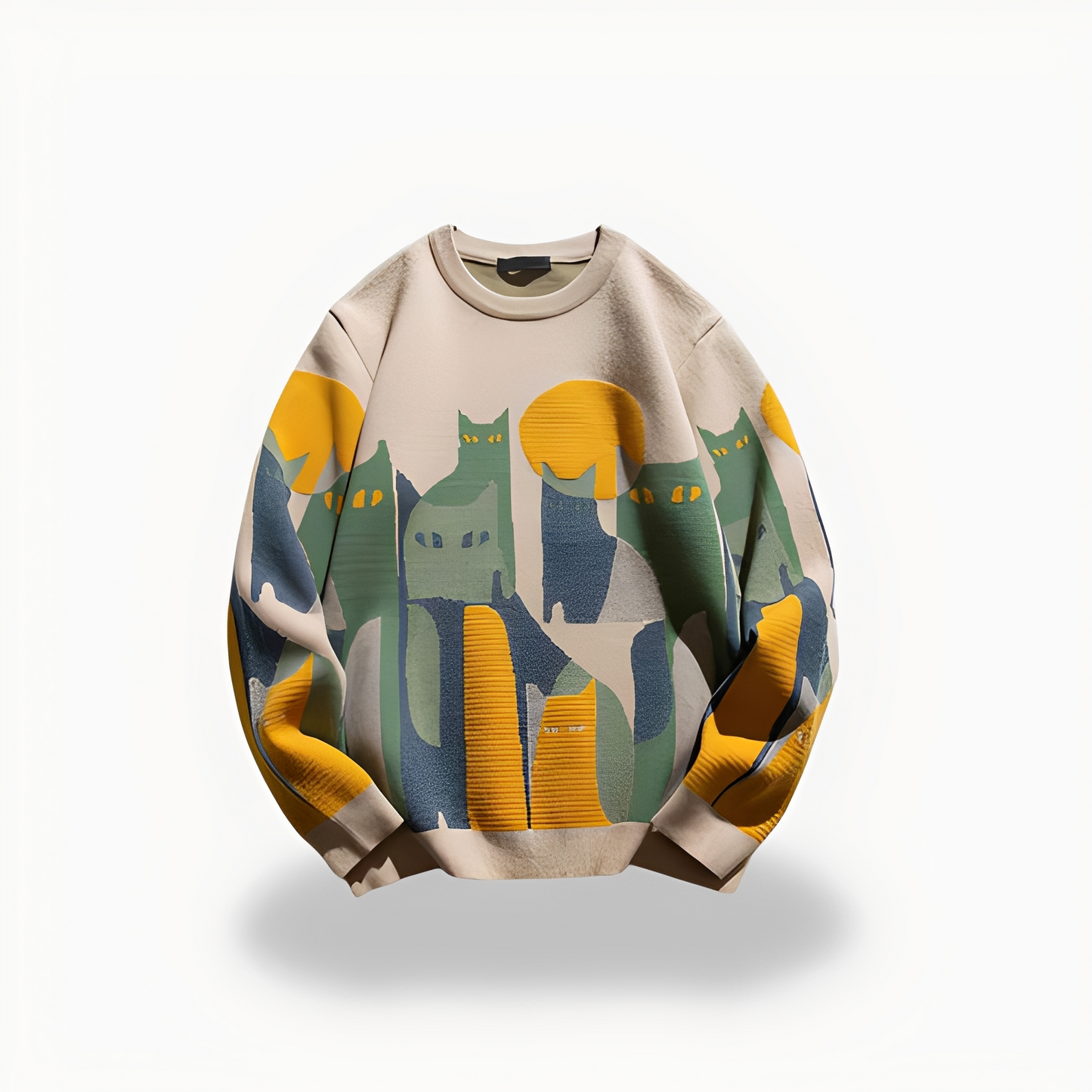 Ammon - Gruby dzianinowy sweter dla mężczyzn