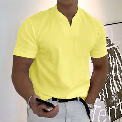 Jason - Męski t-shirt fitness dla dużych mężczyzn