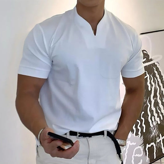 Jason - Męski t-shirt fitness dla dużych mężczyzn