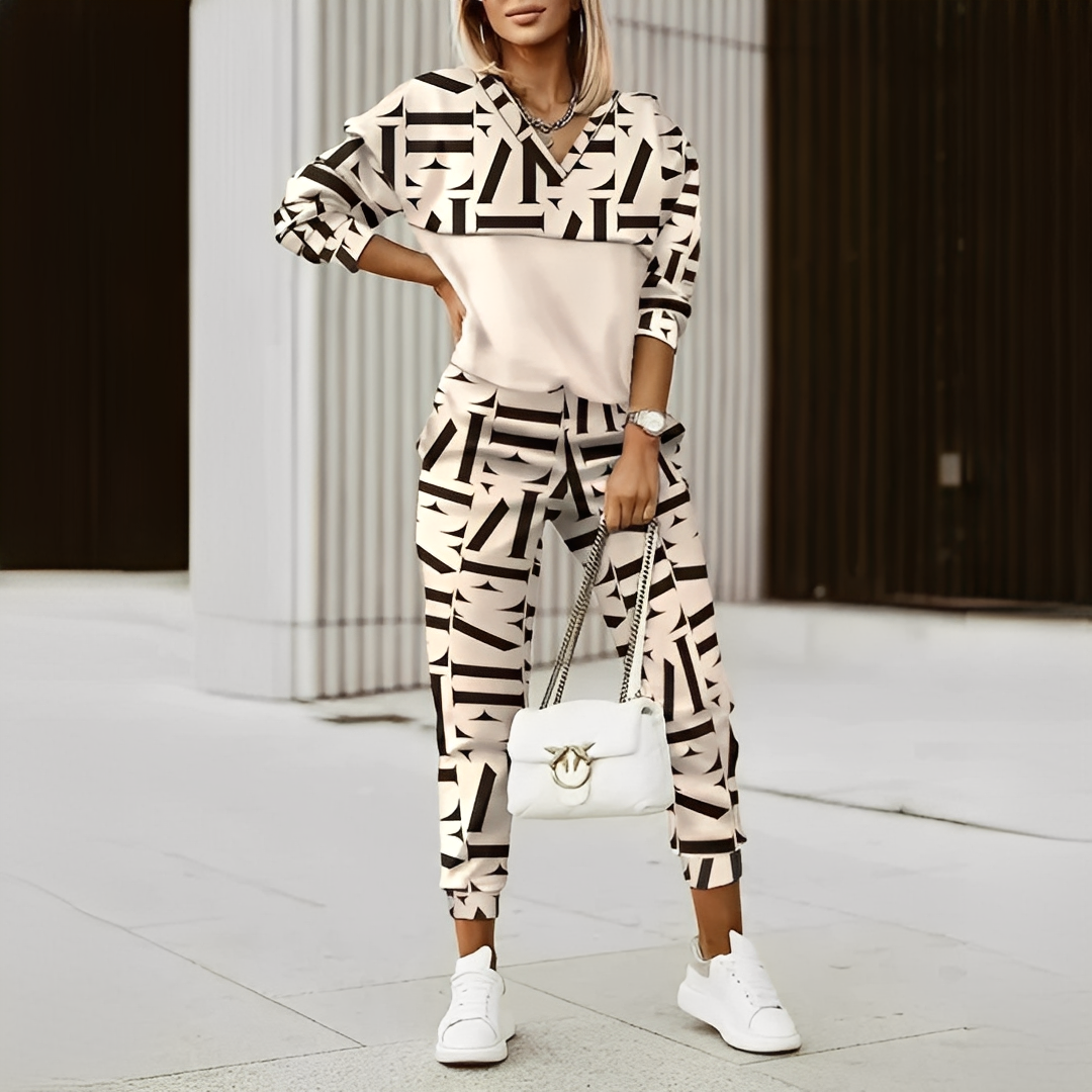 Chenafe - Zestaw dwuczęściowy elegancki dla kobiet