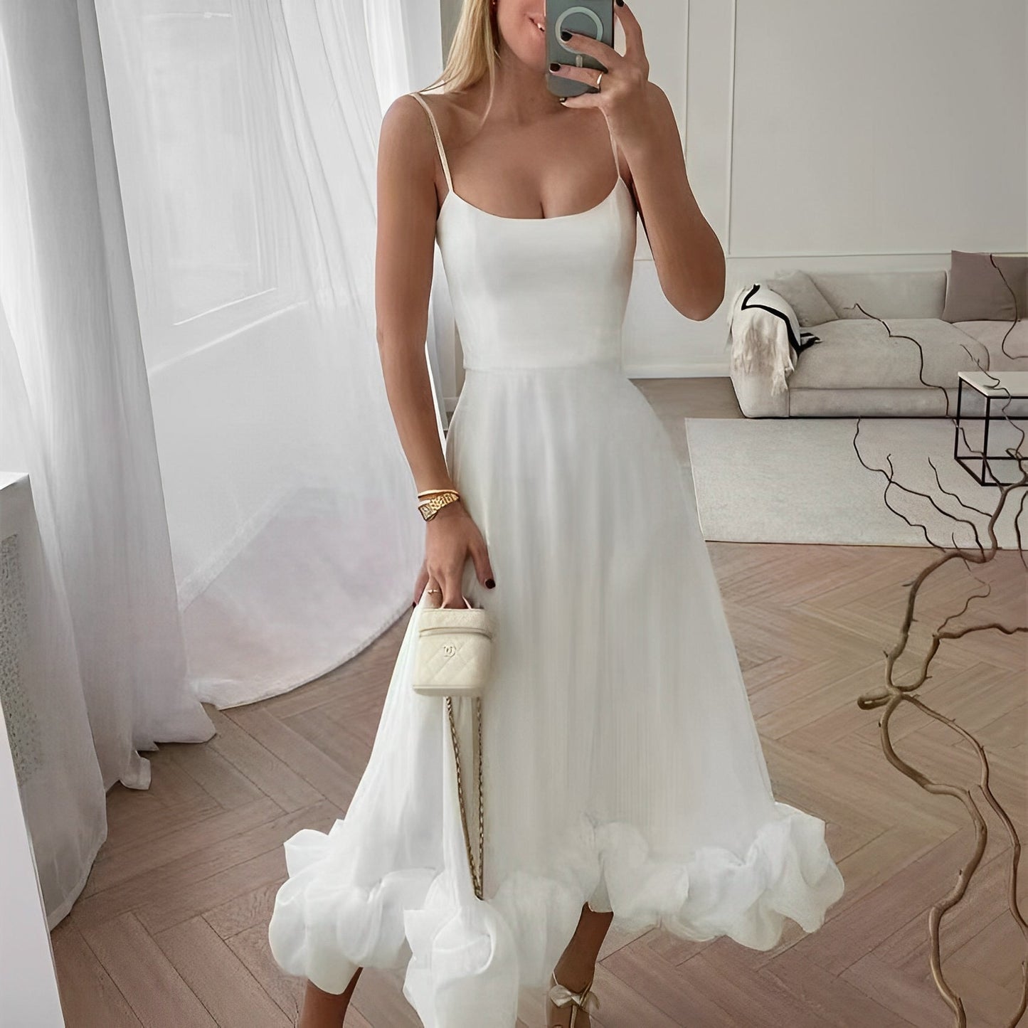 Sherri - Elegancka sukienka typu swing dla kobiet