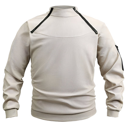 Wilbur - Sportowy polar z zamkiem dla mężczyzn