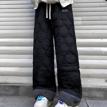 Charlie - Ciepłe, watowane spodnie polarowe dla mężczyzn