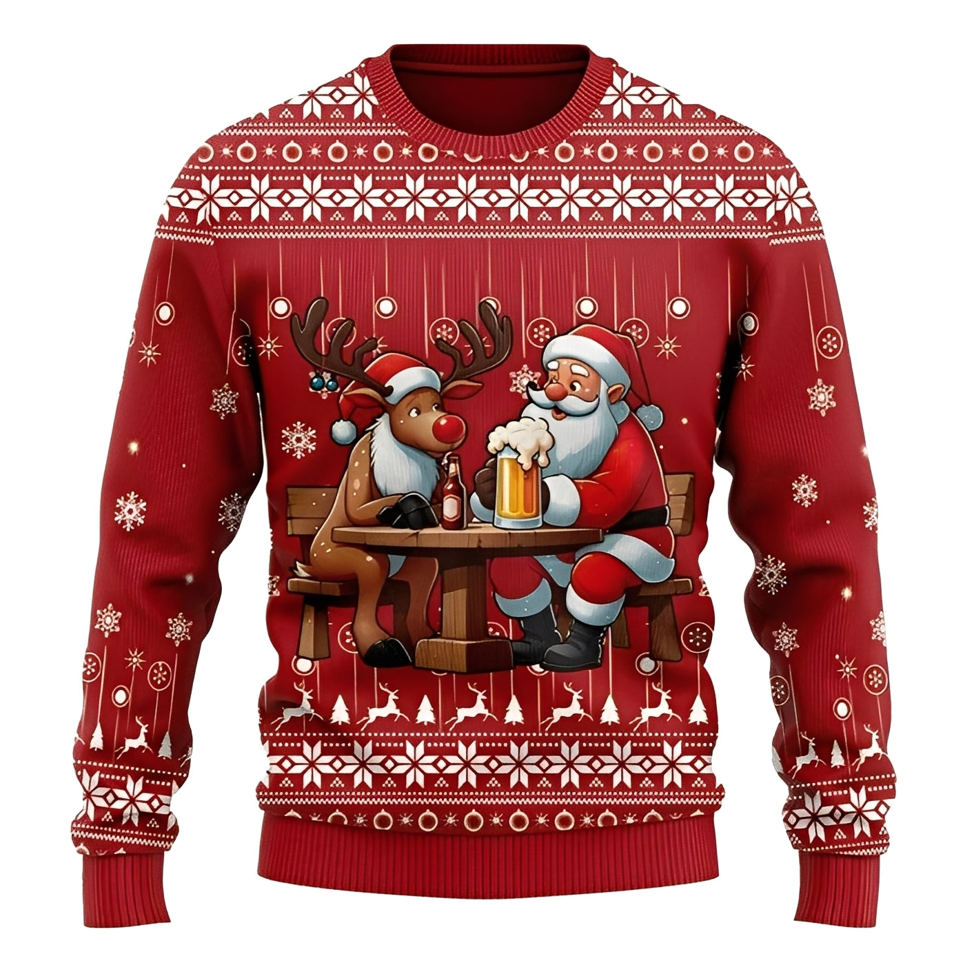 Foster - Świąteczny unisex sweter