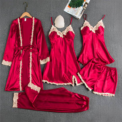 Roxy - Luksusowy, seksowny zestaw piżamowy dla kobiet