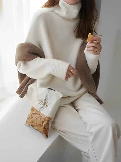 Gloria - Elegancki golf z wełny dla kobiet