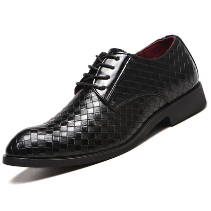 Tristan - Skórzane buty sznurowane męskie