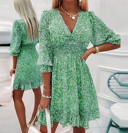 Jeanine - Sukienka swetrowa elegancka dla kobiet