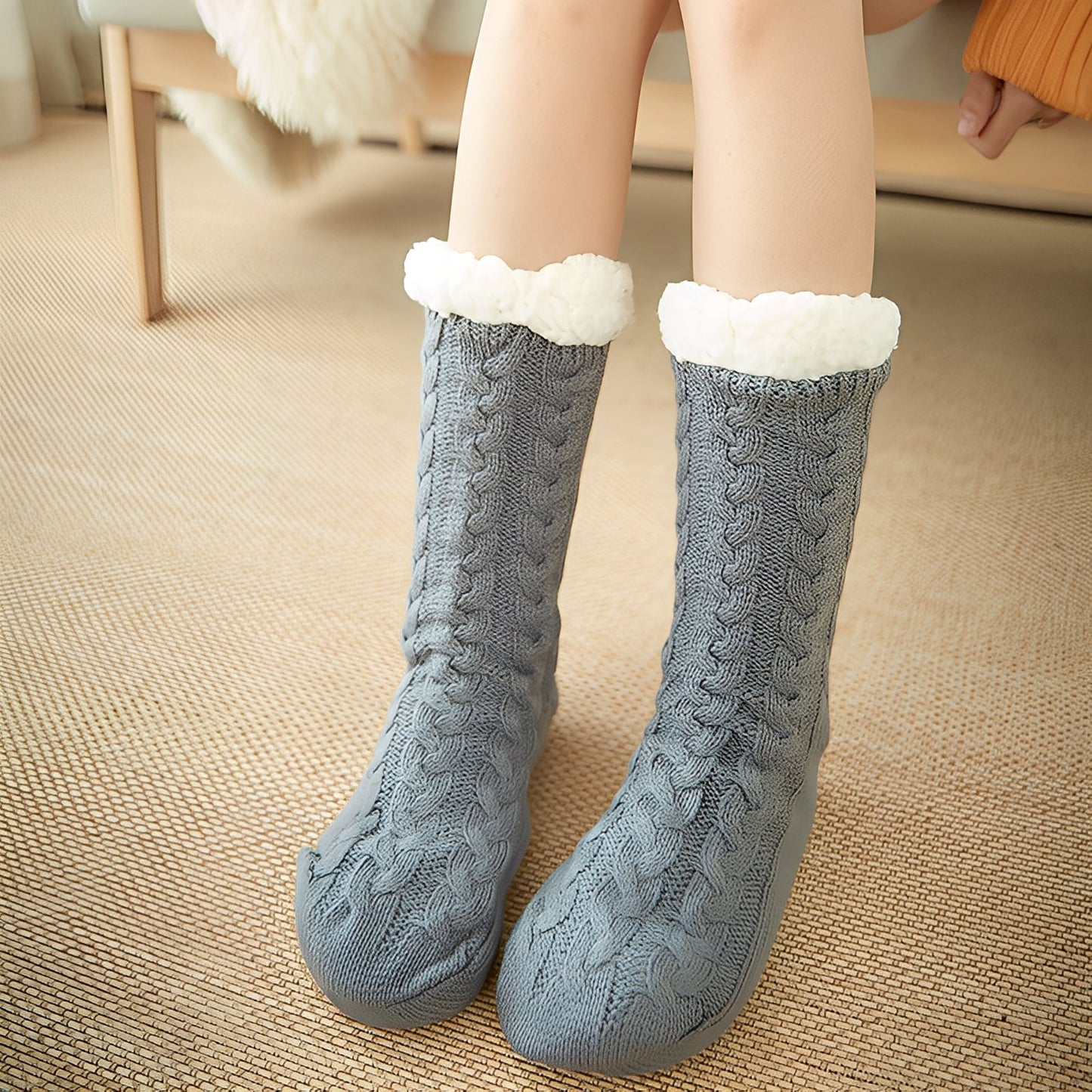 Jessica - Ciepłe zimowe pluszowe skarpety dla kobiet i mężczyzn