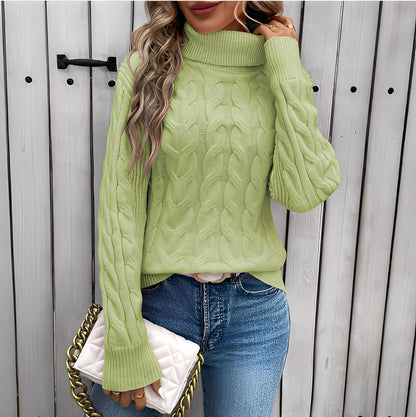 Amélie - Kobiecy, ciepły golf z bawełny