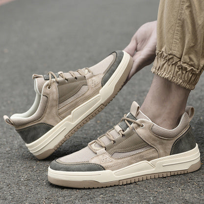 Carl - Stylowe, nisko ścięte mesh-sneakersy dla mężczyzn