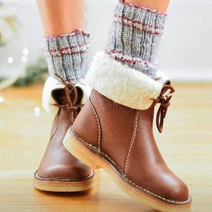 Kira - Wodoodporne Buty z Wełnianą Wyściółką