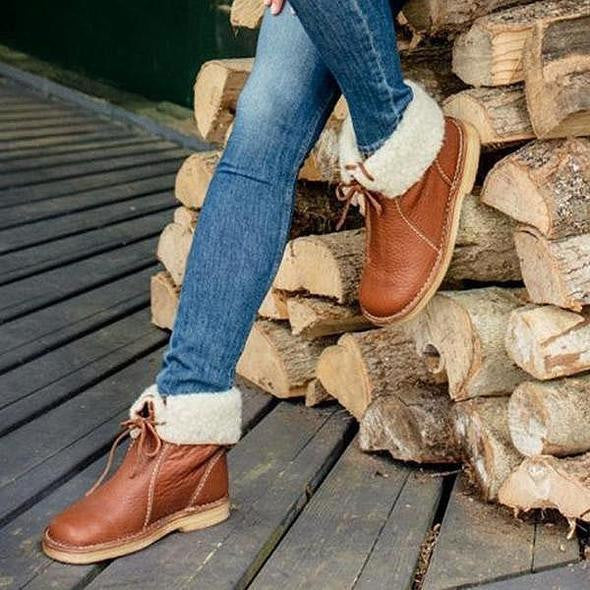 Kira - Wodoodporne Buty z Wełnianą Wyściółką