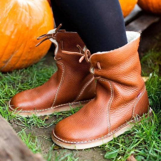 Kira - Wodoodporne Buty z Wełnianą Wyściółką