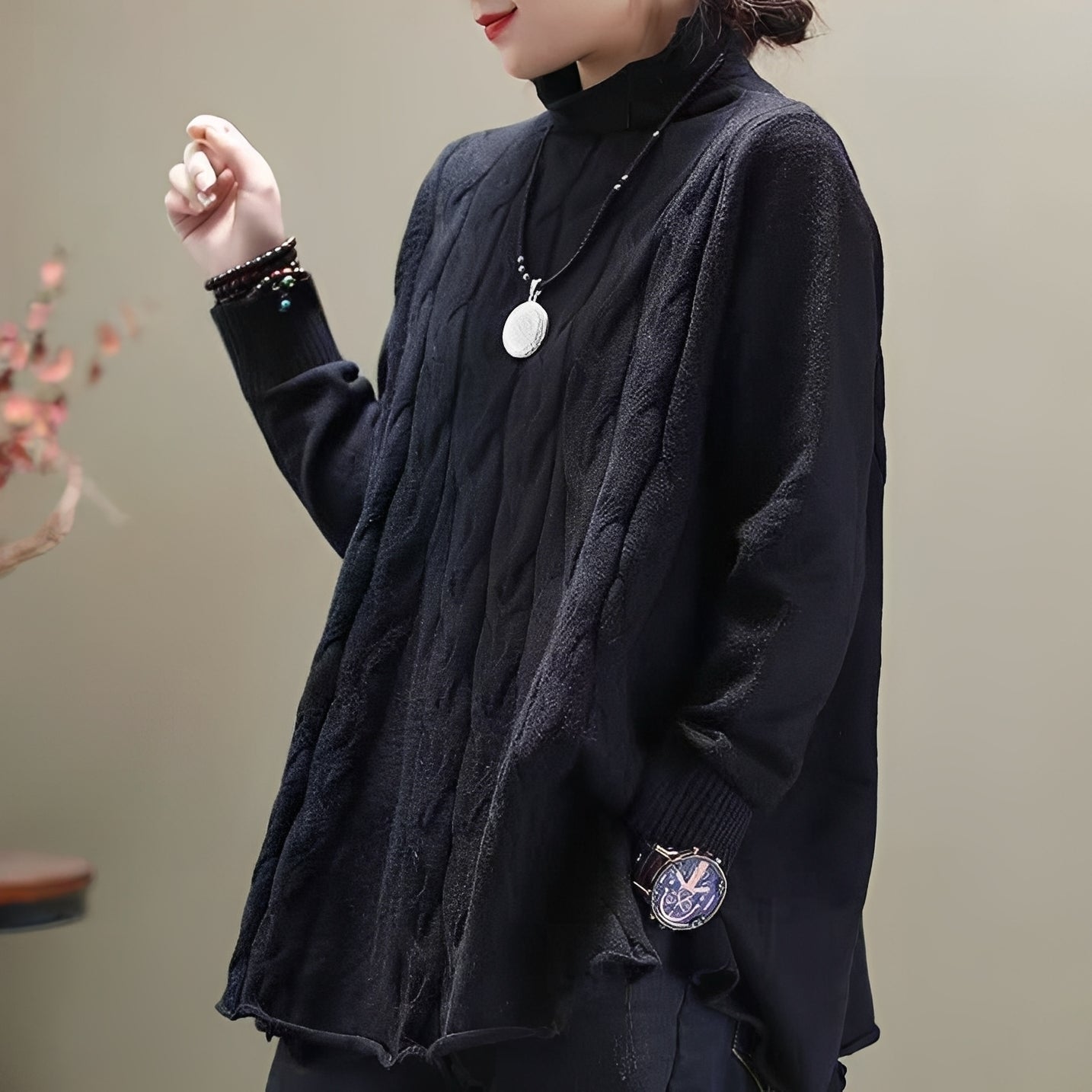 Carla - Luźny golf dla kobiet