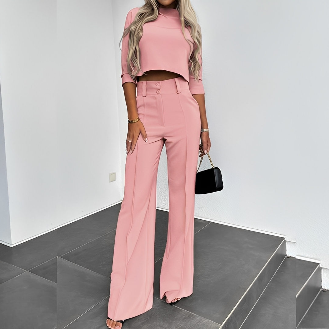 Mélisande - Nowoczesna bluzka i spodnie dla kobiet